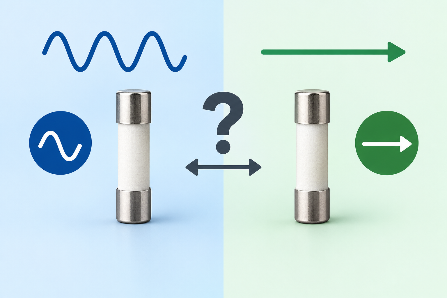 Can an AC Fuse Be Used for DC?