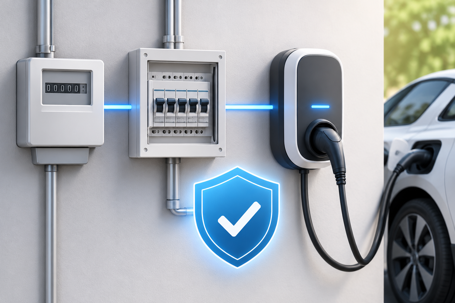 Does an EV Charger Connect to the Meter or Fuse Box?